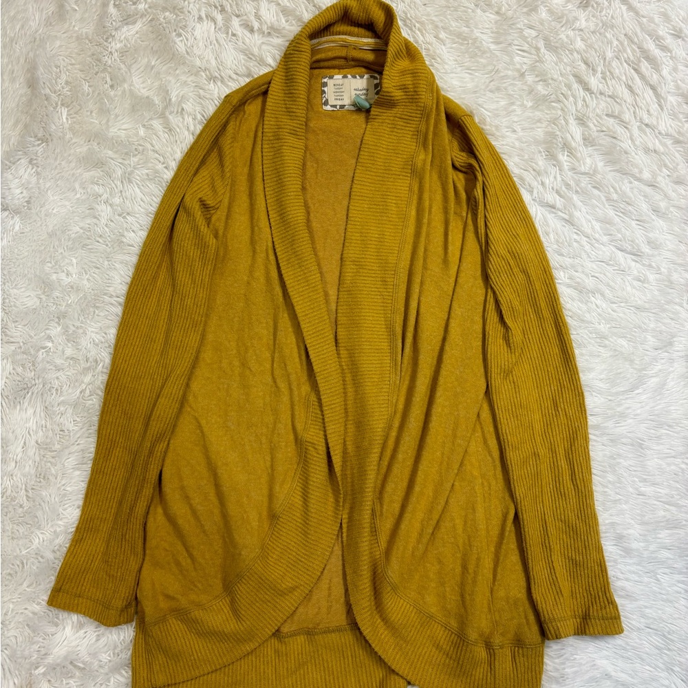 Saturday Sunday Anthropologie Alberta Brushed Fleece Cardigan - Picture 3 of 5